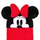 Minnie Mouse, variant on Adult Licensed 43" x 81" Hooded Blanket