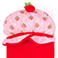 Strawberry Shortcake, variant on Adult Licensed 43" x 81" Hooded Blanket