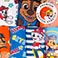 Paw Patrol - Orange/Blue, variant on Character Toddler Boys 7-Pack Brief
