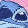 Stitch Blue, variant on Character Girls 12-Pack No-Show Sock