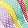 Polka Dot, variant on Member's Mark Premium Wired Spring Ribbon, 6 pk.