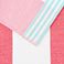 Hamilton Stripe Pink, variant on Member's Mark 2-Pack Adult Sand-Friendly Beach Towels, 40" x 72"