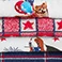 Dog, variant on Member's Mark 8-Piece Kitchen Towel Set, Americana