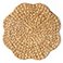 Scalloped, variant on Member's Mark 4-Pack Natural Water Hyacinth Handwoven Placemats