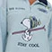 Snoopy, variant on Women's Character Winter Sherpa Quarter-Zip Pullover
