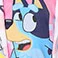 Bluey, variant on Character Girls 3-Piece Robe & Pajama Set
