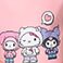 Hello Kitty, variant on Character Girls 2-Piece Pajamas