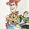 Toy Story - Online Only, variant on Character Boys 2-Piece Pajamas