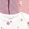 Floral, variant on Carter's Baby 3-Pack Bodysuits