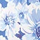Blue Floral - Online Only, variant on Edited by Hunter McGrady Women's Mini Skirt