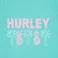 Green, variant on Hurley Girls UV Tee