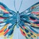 Butterfly, variant on Loft by Loftex Artist's Collection Beach Towel