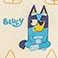 Bluey, variant on Zak Designs 8-Piece Bamboo Melamine Kids Dinnerware Set