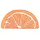 Orange Slice, variant on Town & Country Play Shaped Bath Mat